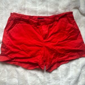 Women’s Calvin Klein 14 Orange Shorts